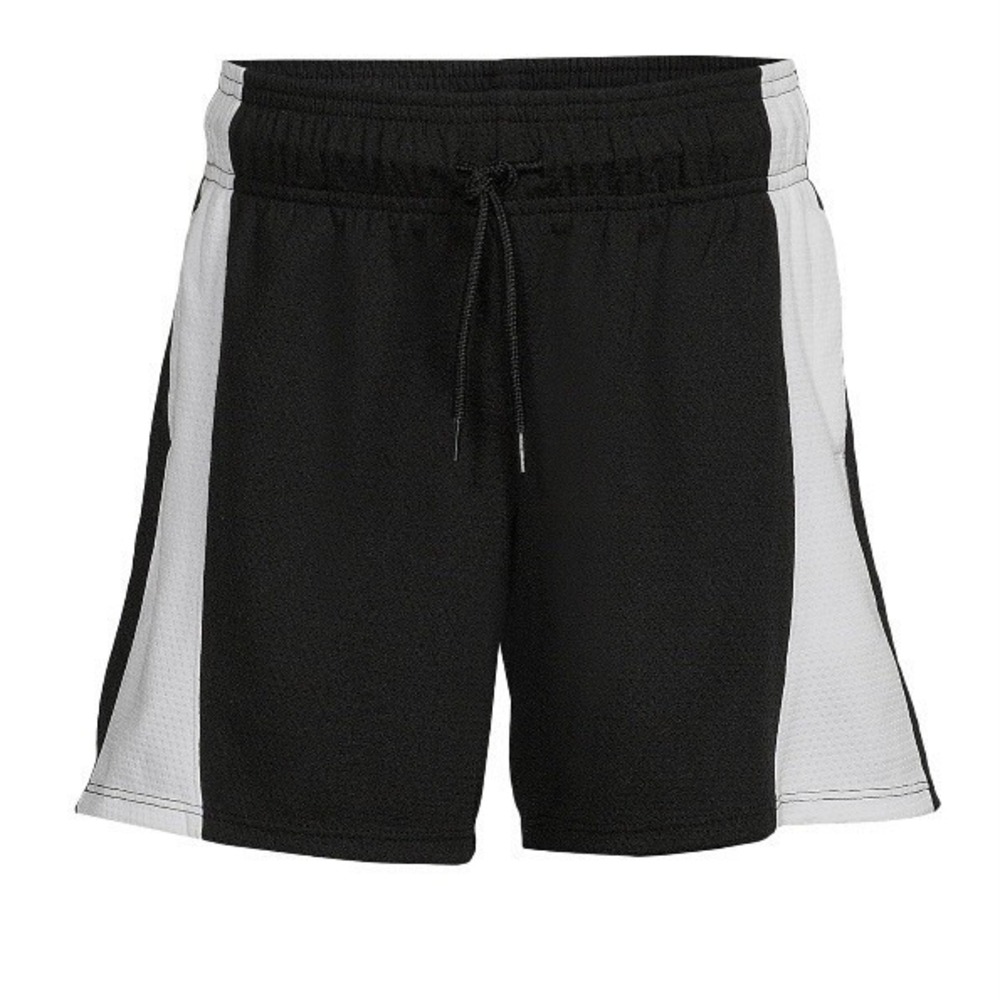 Athletic Works Girls Mesh Colorblocked Basketball Shorts XS 4-5 New with Tags